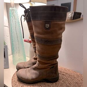 Dublin Equestrian River Waterproof Leather Boots Size 8.5 Regular Calf